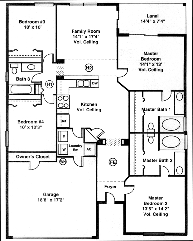 Going2Orlando The Charlotte Floorplan